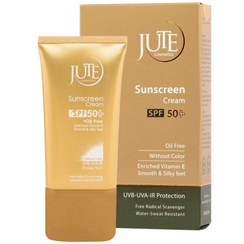 تصویر کرم ضد آفتاب Spf50 بی رنگ مناسب انواع پوست 40میل ژوت(اصل) 