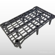 تصویر کفی تخت خواب پلیمری نوین پات | Novin Pot - 180*80 نوجوان 