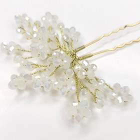 تصویر سنجاق شینیون گلگلی 