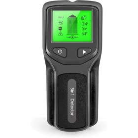 تصویر دستگاه اسکنر و تشخیص اجسام داخل دیوار برند HIKOAN مدل HLW330 HIKOAN HLW330 5-in-1 Wall Scanner Stud Detector for Metal, Pipes, Studs and AC Wires