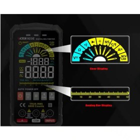 تصویر مولتی متر دیجیتال ویکتور مدل 923E 