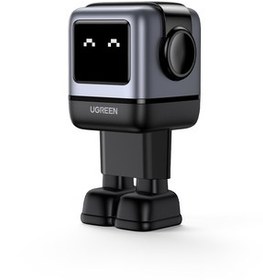 تصویر شارژر NEXODE RG 65W ROBOT GAN FAST WARRANGER 2XUSB C 1XUSB A GRAY 25685B Ugreen 