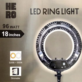 تصویر رینگ لایت هیرو 96وات مدلSY-3161 III Hero Ring light SY-3161 III