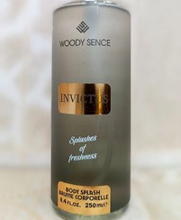 تصویر بادی اسپلش وودی سنس مدل اینوکتوس مردانه Body Splash Woody sence Invictus