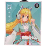 تصویر هدفون بی‌سیم طرح گربه‌ای مدل Cat-STN25 Wireless headset HI-FI