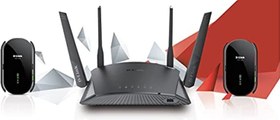 تصویر روتر دی لینک DIR-2660/P3 AC2600 (1 Router DIR2660 + 2 Mesh Extenders DRA 2060) - ارسال ۱۰ الی ۱۵ روز کاری 