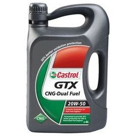 تصویر روغن موتور کاسترول CNG مدل GTX 20W50 SJ حجم 4 لیتر (اصلی) 