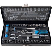 تصویر جعبه بکس 42 عددی لیکوتا مدل ALT-5008F Socket Set Licota Model ALT-5008F