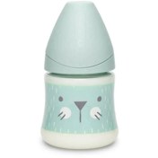 تصویر شیشه شیر ساونیکس ۱۵۰ میل طرح خرگوش و گربه 