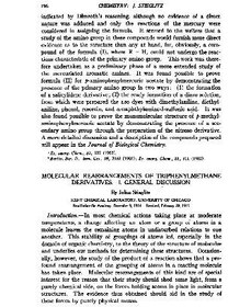 تصویر دانلود کتاب Molecular Rearrangements of Triphenylmethane Derivatives I. General Discussion 1915 کتاب انگلیسی تنظیم مجدد مولکولی مشتقات Triphenylmethane I. بحث عمومی 1915