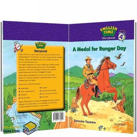 تصویر دانلود کتاب English Time 4: Storybook, A Medal for Ranger Day کتاب انگلیسی انگلیسی زمان 4: کتاب داستان، مدالی برای روز رنجر