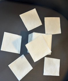 تصویر دستمال پذیرایی تا شده 700 گرمی 