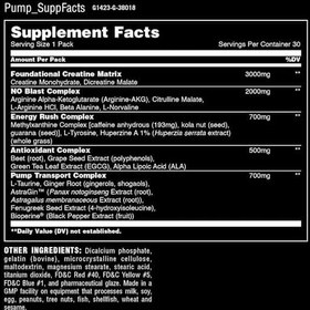 تصویر پری ورک اوت پمپ یونیورسال Universal Nutrition Animal Pump Pre Workout Pack