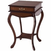 تصویر میز تلفن چوبی آلوارس مدل نسیم 