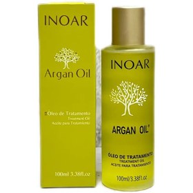 تصویر روغن آرگان اینوآر برزیلی INOAR (وگان) اصلی و تضمینی Inoar Argan Oil System-100ml