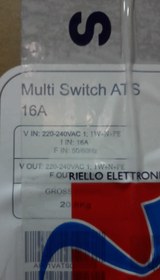 تصویر سوییچ اتوماتیک Riello ایتالیا multi switch ats16A 