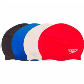 تصویر کلاه شنا اسپیدو SPEEDO PLAIN FLAT SILICONE CAP 