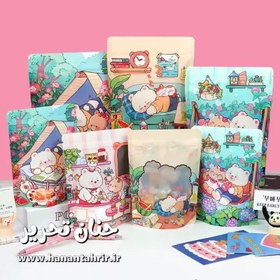 تصویر زیپ کیپ سایز بزرگ طرح تدی 