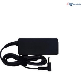 تصویر آداپتور لپ تاپ اچ پی 19.5V 2.31A سرفیش آبی-اورجینال Adaptor Laptop HP 19.5V 2.31A Blue Plug ORG