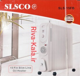 تصویر شوفاژ برقی 15 پره فن دار سلسکو SLSCO مدل SLS-15FB 