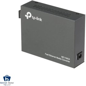 تصویر مبدل فیبر مگابیت و تک حالته تی پی لینک مدل MC110CS Tp-Link MC110CS 10/100Mbps Single-Mode Media Converter