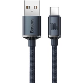 تصویر کابل تبدیل USB به USB-C بیسوس مدل CAJY000401 طول 1.2 متر Baseus CAJY000401 USB to USB-C Data Cable