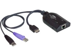 تصویر USB HDMI Virtual Media KVM Adapter with Smart Card Support 