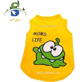 تصویر رکابی سگ طرح Moms Life (سایز XL ، L ، M) رکسی 