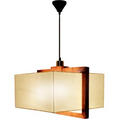 تصویر چراغ آویز چوبی مسینا V2 pendant lamp V2