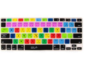 تصویر محافظ و راهنمای فتوشاپ کیبورد مک بوک Keyboard Sticker Shortcut MacBook 13.3 