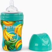 تصویر شیشه شیر استیل 260 میلی لیتر برند توئیست شیک twistshake 