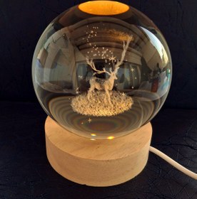 تصویر گوی شیشه ای - طرح 