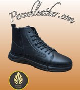 تصویر نیم بوت مردانه چرم پارسه مدل PL-P115 