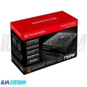 تصویر منبع تغذیه (پاور) کامپیوتر ترمالتیک مدل Smart Pro RGB 750W Bronze 