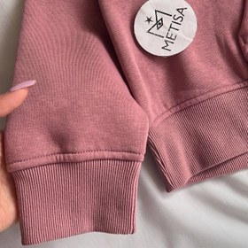 تصویر سویشرت صورتی 