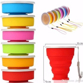 تصویر لیوان سیلیکونی 