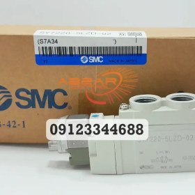 تصویر شیر برقی پنوماتیک smc مدل SY7220-5LZD-02 