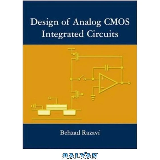 خرید و قیمت دانلود کتاب طراحی مدارهای مجتمع آنالوگ CMOS - Design of ...
