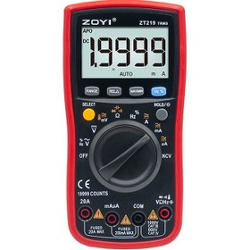 تصویر مولتی متر دیجیتال زویی مدل ZT-219 ZOYI ZT-219 Multimeter