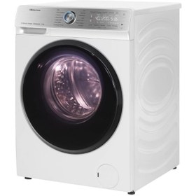 تصویر ماشین لباسشویی هایسنس ۱۰ کیلو مدل WFER1014VA سفید WFER1014VA Hisense Washing Machine 10KG 1400 RPM Inverter Direct Drive LED White