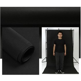 تصویر فون شطرنجی پرو مشکی Backdrop PRO 2×3 