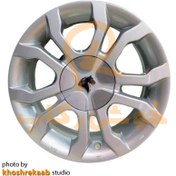 تصویر رینگ اسپرت سایز 15 کد 029 رخ تراش مشکی اروند ( سمند، سورن پلاس ، دنا ) Wheel 15 Inch Code 029