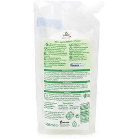 تصویر مایع استریل کودک 500میل فروش Frosch Dishwashing liquid, sterilizing sachet, 500 ml, sold in Germany, Frosch code : 939013