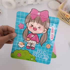 تصویر زیپ کیپ (مربعی دختر) 