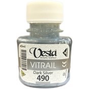 تصویر رنگ ویترای وستا کد 490 حجم 40 میل 