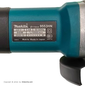 تصویر مینی فرز ماکیتا 1050 وات مدل 9553HN Makita Grinder 1050W Model 9553HN