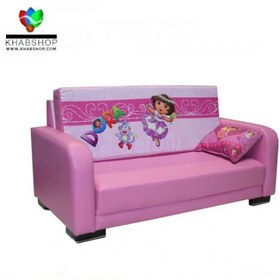 تصویر کاناپه و مبل تخت خواب شو کودک و نوجوان مدل دورا (dora) 