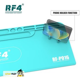 تصویر پد سیلیکونی نسوز دارای هولدر ابزار RF4 RF-P016 