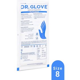 تصویر دستکش استريل دکتر گلاو ا DR.GLOVE STERILE LATEX SURGICAL GLOVES DR.GLOVE STERILE LATEX SURGICAL GLOVES