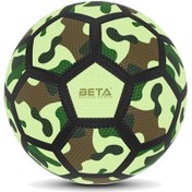 تصویر توپ فوتبال بتا مدل BT-2022 سایز ۴ پرسی طرح ارتشی 